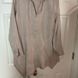 J. Jill Beige Tunic Top